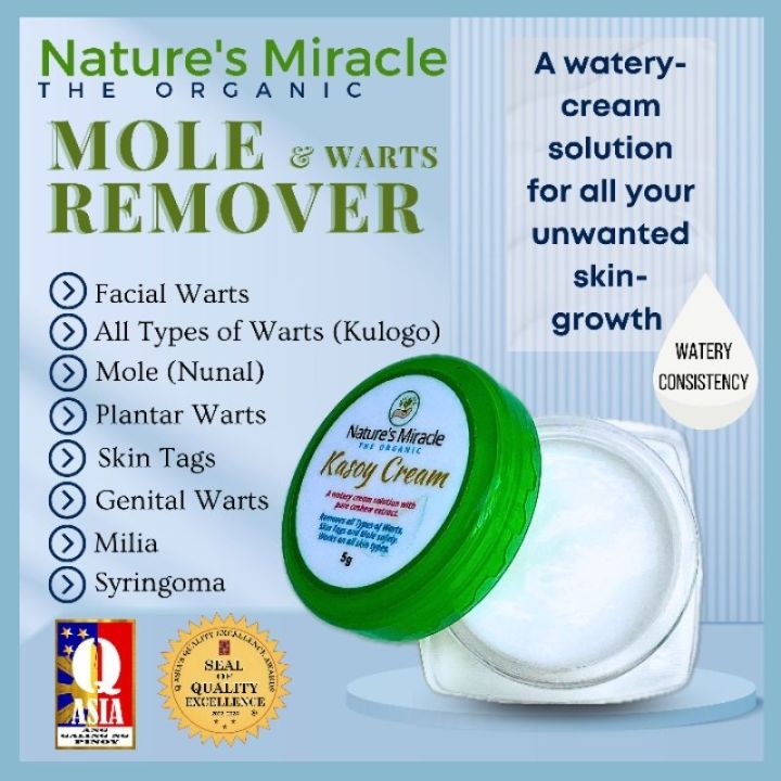 Natural Mircale Strong Kasoy Cream warts remover original mole remover kasoy cream wart ...
