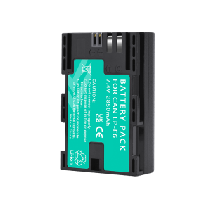 PALO LP E6 LPE6 LP-E6 E6N Battery + LCD Dual Charger for Canon EOS 5DS R 5D Mark II 5D Mark III 6D 7D Mark II 80D 5DS R R5 R6 Camera