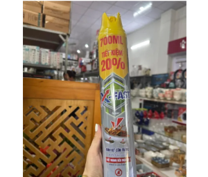 XỊT MUỖI XỊT CÔN TRÙNG X- FAST KHÔNG MÙI AN TOÀN SỨC KHỎE