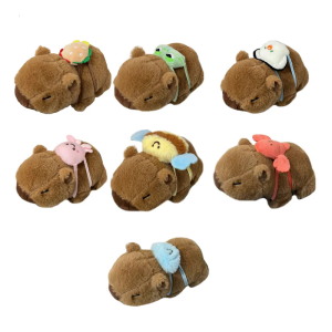 Đáng yêu capybaras PP bông Đồ chơi thú nhồi bông mềm gối cho trẻ em bé trai và bé gái xách tay cho ôm và ngủ trưa