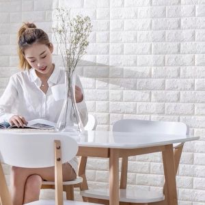 50 Pcs BIG SALE !!! 35x38cm 3D Foam Bricks Wallpaper Stickers Kids Room Wall Sticker Waterproof Modern Design Self-adhesive