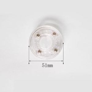Transparent Acrylic Turntable Round 360-Degree Rotating Display Stand Creative Plastic 360-Degree Rotary Table Jewelries