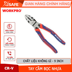 Kìm bấm dây bằng thép CR-V 9 inch Workpro - WP231106