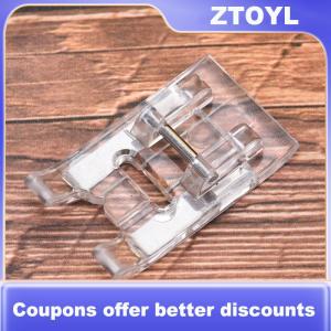 【ZTOYL】 Clear Plastic DIY Sewing Presser Foot Needle Patch Embroidery For Sewing Machine