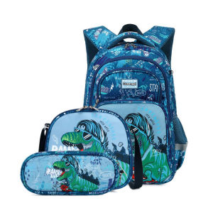 School Bags Child School Backpacks for Teenager Girls Boys Cartoon Dinosaur Anime Backpack Lunch Box with Pencil Case2026
