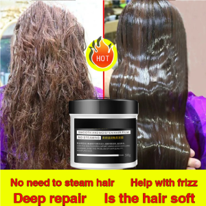 Keratin Moisturize Smooth No Steam Hair Mask Gentle Care Smooth And Easy To Comb Hair Mask 500g