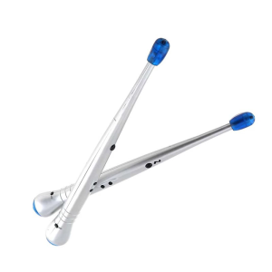 Air Drumming Sticks with Adjustable Sensitivity and Colorful Light Portable Practice Tool for Musicians and Beginners