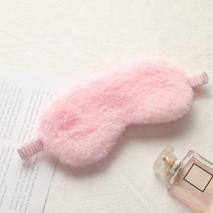 4 Color Sleeping Soft Plush Eye Masks Sleeping Mask Sleeping Blindfold Cute Love Cloud Eye Cover Sleeping Accessories