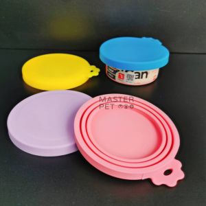 Pet canned food cover dog cat canned lid pet food Penutup makanan tin kucing anjing