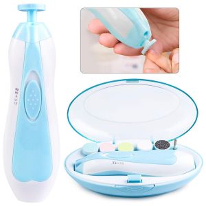 #ReadyStock Baby Nail Trimmer Cutter Electric Newborn 6 in 1 Trim Cutter Pedicure Kit Manicure Set Adult Pemotong kuku