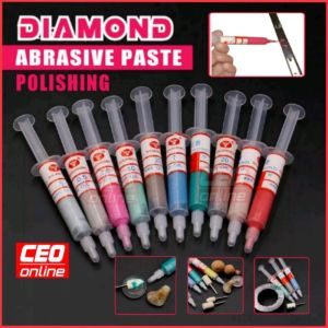 CEO 🇲🇾 Diamond Abrasive Paste Polishing Lapping Paste Compound Syringes Grinding Polishing Lapping Compound Metal Iron