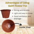 GNC Gafri Plastic Flower Pot Pasu Plastik Besar Gafri Flower Pot Plastic Pot For Plant Pasu Bunga Hiasan Murah 花盆塑料. 