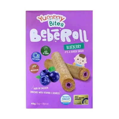 Yummy Bites Beberoll 40 GR Snack Baby / Cemilan bayi