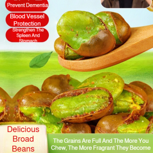 Authentic Green Orchid Broad Beans Fried Broad Beans Office Snacks Promote Digestion and Protect the Spleen and Stomach