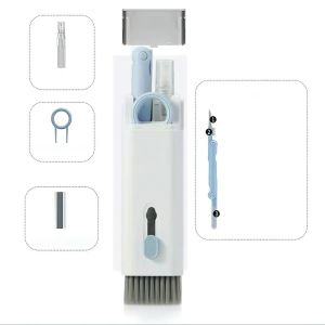 Bộ Dụng Cụ Vệ Sinh Laptop - Máy tính - Bàn Phím - Tai Nghe Airpod Đa Năng 7 in 1 Siêu Nhỏ Gọn Macbox ALLIN