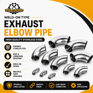 Elbow 90-Degrees Round Tube Stainless Steel Tubular Railings Round SS 304 Welding Pipe Tube 1 1/4 2 3/4 11/2