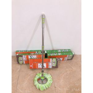 Cán Chổi Lau Nhà Xoay 360 Độ Song Anh Inox Cây Lau Nhà Inox Thông Minh Cán Chổi Xịn Giao Màu Bông Ngẫu Nhiên