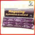 Megazing 10 Tablet Suplemen Multivitamin Mineral Daya Tahan Tubuh Mega Zing. 