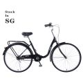 [✅SG Ready Stock] Shimano gear Outdoor city bicycle 26 inch 7 speed Adult women girl  lady bike. 