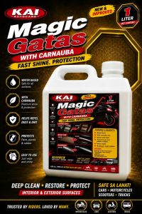 1 LITER MAGIC GATAS WITH CARNUABA WAX INSTANT SHINE
