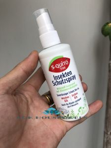 Xịt Chống Muỗi Đốt Và Côn Trùng Cắn S-quito free 100ml - Hàng Đức