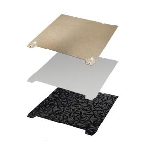Double Sided Textured PEI PEO Plate 310x315mm Flexible Steel Sheet No Magnet for 3D Printer Build Plate