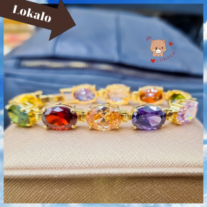 (Hàng cao cấp của shop) Lắc tay nữ đá 07 màu tự nhiên - Đá thật 100% cho phong cách tự nhiên và đẳng cấp LOKALO 26.5.23