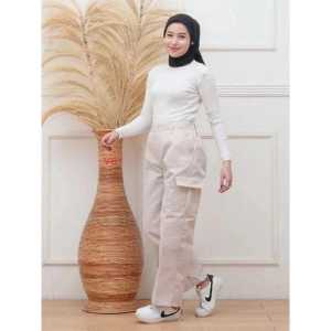 KULOT CARGO JWF | CELANA KULOT CARGO JUMBO TWILL COMBAD | CELANA CARGO HIGHWAIST | CELANA KULOT CARGO WANITA KEKINIAN | CARGO RESLETING TWILL COMBAD HIGHWAIST