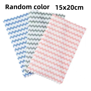 30PCS Kitchen clean towel dishcloth plate cloth Kitchenels dish cloths Super Absorbent dishcloth for pot table sink kitchen ware Coral fleece Cleaning Towels Basahan