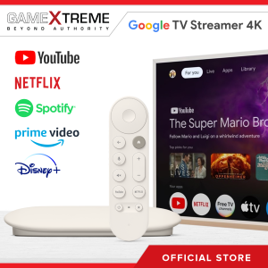 Google TV Streamer 4K | Fast Streaming Entertainment On Your TV Smart Home Control - 32GB Storage - Porcelain