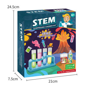 Allieuka Science experiment kit chemistry lab set stem toy bouncy ball magic science sulit matibay kids gift abs