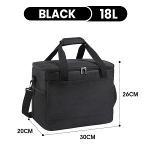 18L/30L Foldable Cooler Bag For Frozen Food Breastmilk Insulated Bag Camping Storage Box Camping Picnic Thermal Bag