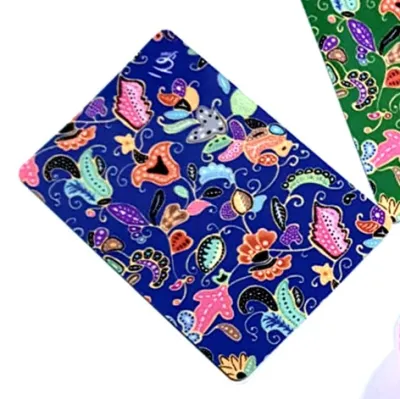 Batik Kebaya Floral Print EZ-Link Card Sticker - Cabin Crew Singapore Airlines