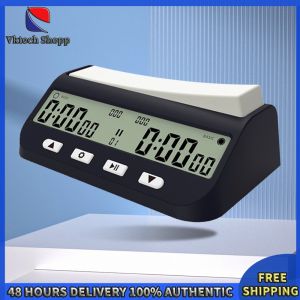 Vktech Digital Chess Timer Games Timers Portable Digital Chess Clocks for Board Games