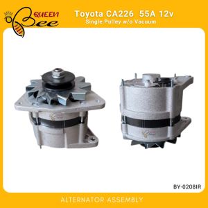 QUEENBEE Alternator Assembly Toyota CA226 Engine 55AMP 12V Single Pulley without Vacuum BY-0208IR