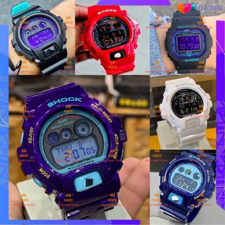 GSK Dw6900 5600 Joker Jam Tangan Lelaki Men Digital Watches Viral Vintage Kaca Ducati CC6 CC2 MM2 G 3230 Shock Resit Lazada