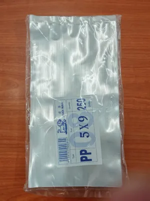 PP Bag(04)/(08)- Transparent Plastic PP Flat Quality Clear Bag- Plastik Lutsinar Beg Kilat Berkualiti / Plastik Kilat Keropok