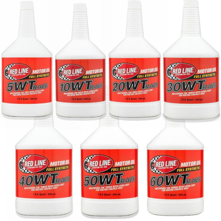 น้ำมันเครื่อง Redline Synthetic oil - 5WT/10WT/20WT/30WT/40WT/50WT/60WT ...