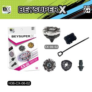 BEYSUPER X ลูกข่าง Beyblade เบย์เบลด ของเล่นเด็ก ลูกข่างหมุนเร็ว สำหรับผู้เริ่มต้น ชุดลูกข่างโลหะ