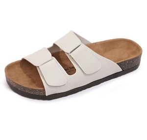 Velcro two strap sliper Velvet strap high quality sandals for men and women Slippers