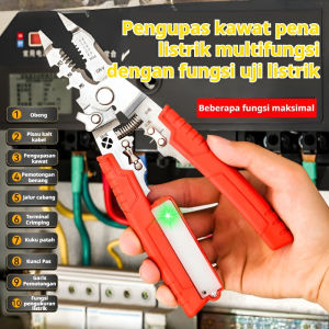 Tang Pecah Kabel Listrik Serbaguna untuk Teknisi Bisa Deteksi Listrik Pecah & Potong Kabel Satuan Pegangan Anti Slip