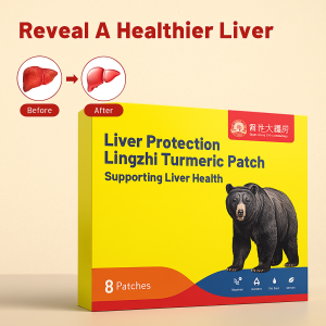 Patch Warm Up Multi-ingredient Sticky Patch Relief of Liver Injury the Concept of Chinese for the Liver
