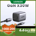 UGREEN 30W 20W GaN PD Type C Fast Charging Charger for iPhone 16 pro max 16 15 14 13 12 pro max SAMSUNG S25 ultra s24 ultra s23 S22 Huawei Xiaomi Realme. 