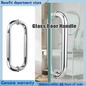 304 Stainless Steel Door Handle 25mm For Glass Door Bathroom (12 Inches)