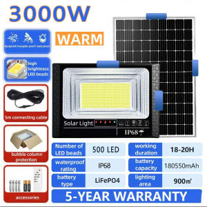 BUY 1 TAKE 1 Solar Light 8000W Flood Light Outdoor Original Waterproof Solar Light Panel Solar Lights With Solar Panel Outdoor Lighting Waterproof Solar Flood Light Christmas Lights Solar Power Led Lights