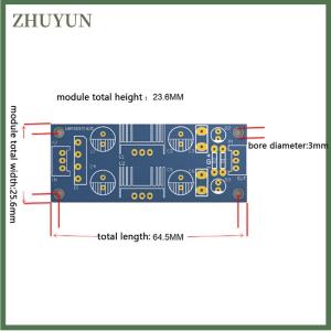 ZHUYUN Lm7815 + lm7915 ± 15V điện áp kép điều chỉnh lưu cầu mô-đun cung cấp điện