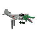 GJURD Bombardiro Crocodillo AI Brainrot Blocks Toy Funny Doll Brr Brr Patapim Tungtungsahur Building Blocks Accessories Articulated Tralalero Tralala Building Blocks Toy for Children. 