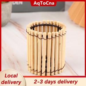 [COD] AqToCna Ship within 24 hours Small Bamboo Lamp Shade Vintage Lampshade Pendant Light Cover Decorative Light Accessory