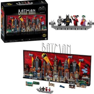Đồ Chơi Lắp Ráp lego Siêu Anh Hùng Marvell 76271 M7976 Người Dơi Batman Phiên Bản Hoạt Hình Thành Phố Gotham 4210 Mảnh