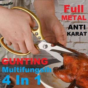 Gunting Daging Dapur Kitchen Meat Scissors Stainless Steel
